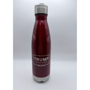 Trump Keep America Great Stainless Steel Water Bottle Red